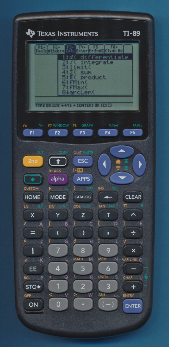 Texas Instruments TI89 ViewScreen IT History Society